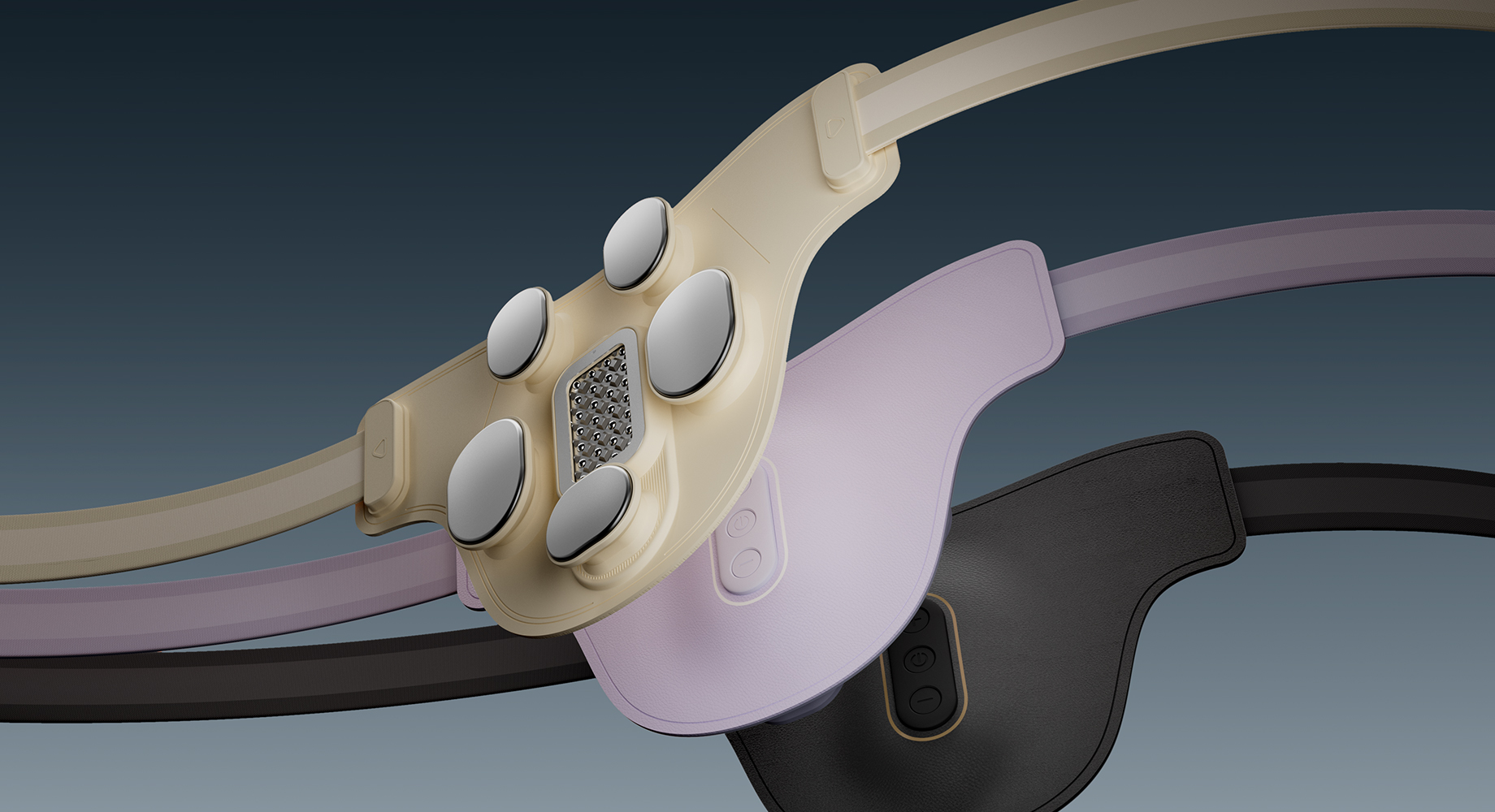 W9腰颈按摩仪,3个颜色,PGG按摩仪